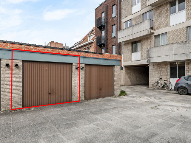 Gesloten garagebox in Hasselt